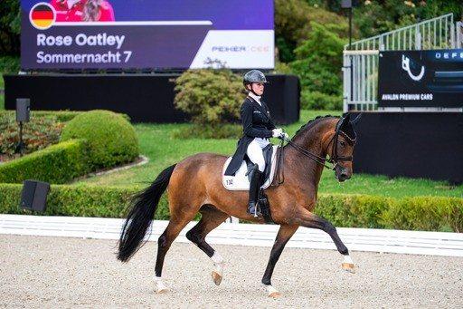 Foto: Rose Oatley (GER) wurde 2023 Junioren-Europameisterin auf dem Schafhof in Kronberg. In diesem Jahr ist sie nominiert für die Altersklasse der Jungen Reiter - Fotograf: sportfotos-lafrentz.de