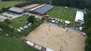 Foto: Luftbild der Reitanlage in Steinhagen - Fotograf: Steinhagener Reitertage
