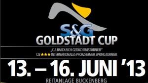 S&G GOLDSTADT CUP - 13.-16.JUNI ´13 - PFORZHEIM REITANLAGE BUCKENBERG