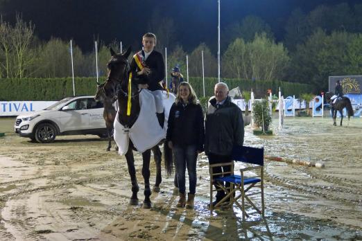 Foto: Mannschafts-Europameister Philip Houston mit Kannella in Eschweiler EY-Cup-Sieger - Fotograf: EY-Cup