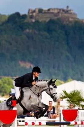 Foto: Was für ein Pferd! Die Sieger GLOCK’s Alato SR und GLOCK Rider Robert Puck (AUT/K). - Fotograf: Michael Rzepa 