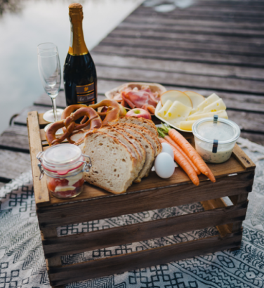 Foto: So könnte das Picknick dann eventuell aussehen! - Fotograf: Gut Weiherhof