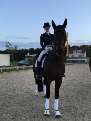 Foto: Sabine Klenk auf Friedolin in Linkenheim-Hochstetten Inter I-Siegerehrung vom Samstag - Fotograf: Privat