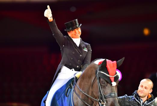 Foto: Dorothee Schneider (GER) kommt zur Silberpfeil Amadeus Horse Indoors 2023 nach Salzburg - Fotograf: © Daniel Kaiser