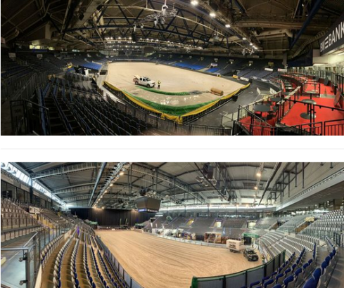 Foto: Blicke ins Rund der Schleyerhalle - Fotograf: Stuttgart German Masters