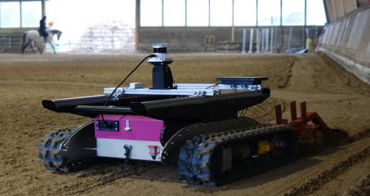 Foto: »ARA«, der autonome Reiterhofassistent - Fotograf: © Fraunhofer IPA