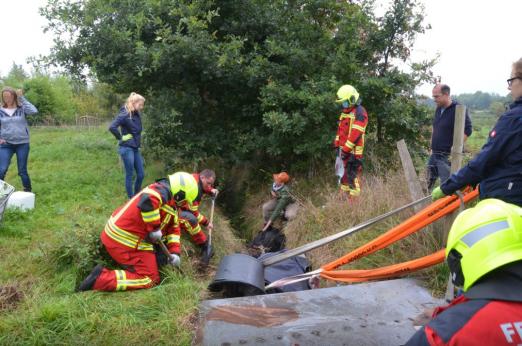 Foto: Rettungsaktion in vollem Gange - Fotograf: KFV Pinneberg