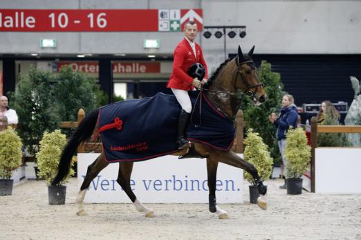 Foto: Pius Schwizer mit Leonard de la Ferme CH - Fotograf: Olaf Rutschek