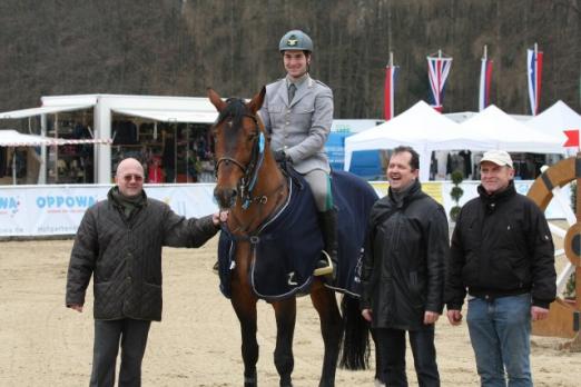 Foto: AMAG Grand Prix Sieger von Ranshofen – Emanuele Gaudiano (ITA) – auf Uppercut DS - Fotograf: Buthi Krisztián