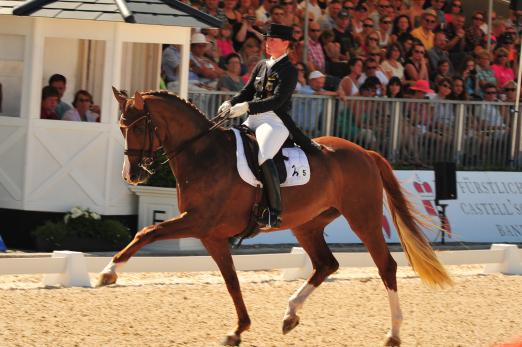 Foto: Siegerin Isabell Werth auf Bella Rose - Fotograf: a-focus altenhofer