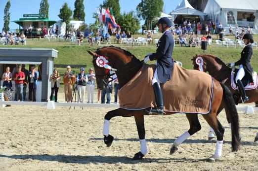 Foto: Sieger der Grand Prix Special-Tour 2018 beim CDI4* Leudelange - Steffen Peters/USA auf Suppenkasper - Fotograf.Sabine Wegener