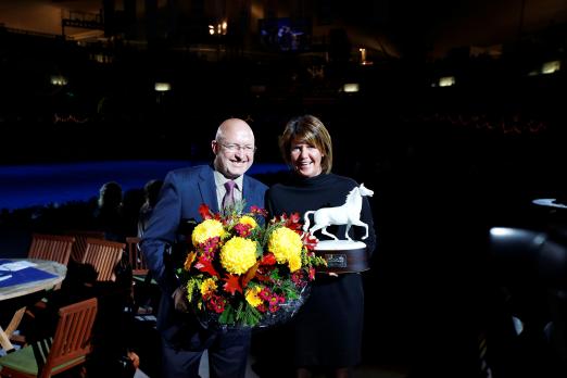 Foto: Volker Wulff mit Sabina Illbruck - Fotograf: Thomas Hellmann