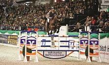 Foto: Marco Kutscher mit Cornet`s Cristallo nach dem Erfolg bei den VR Classics - Fotograf: Thomas Hellmann