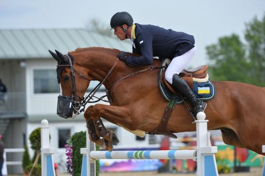 Foto: Rene Tebbel (UKR) und Zipper siegten im Weltranglistenspringen der Diamond Tour - Fotograf: 1clicphoto Hervè Bonnaud