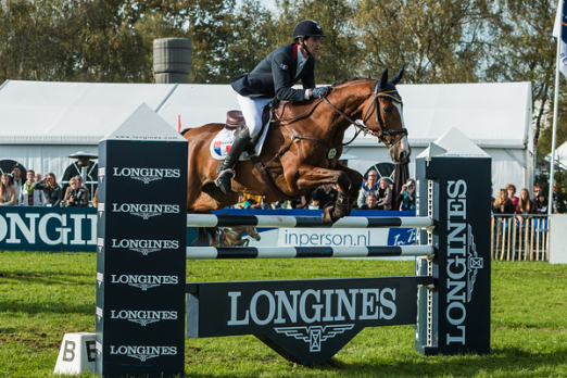 Thomas Carlile (FRA) and Sirocco du Gers took the individual honours at the final leg of the FEI Nations Cup™ Eventing at CCIO3* Boekelo (NED). New Zealand took the team honours whereas the German team was the overall series winner (Photo: eventingphoto.com/FEI) 