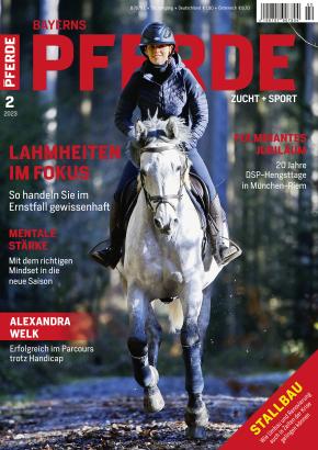Foto: Titelseite BAYERNS PFERDE Zucht + Sport 02/2023