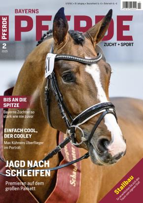 Foto: Titelseite BAYERNS PFERDE Zucht + Sport 02/2025