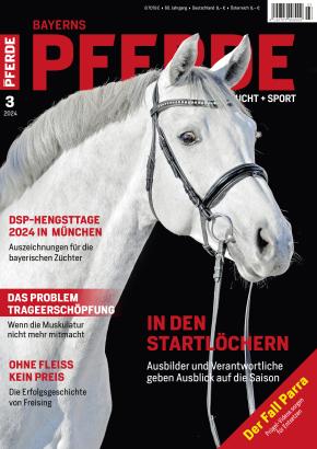 Foto: Titel BAYERNS PFERDE ZUCHT + SPORT 03/2024