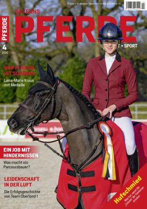 Foto: Titelseite BAYERNS PFERDE Zucht + Sport 04/2025
