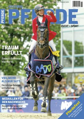 Foto: Titelseite BAYERNS PFERDE Zucht + Sport 06/2026 Foto: Titelseite BAYERNS PFERDE Zucht + Sport 06/2026