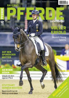 Foto: Titelseite BAYERNS PFERDE Zucht + Sport 12/2024
