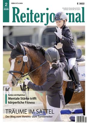 Foto: Titelseite Reiterjournal 02/2026 Foto: Titelseite Reiterjournal 02/2026