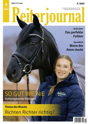 Foto: Titelseite Reiterjournal 04/2024