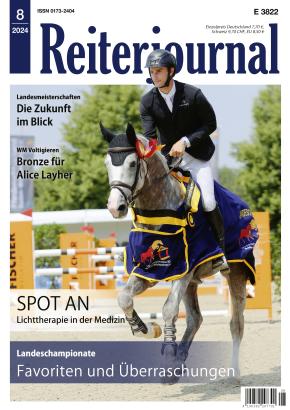 Foto: Titelseite Reiterjournal 08/2024
