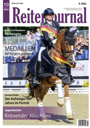 Foto: Titelseite Reiterjournal 10/2025 Foto: Titelseite Reiterjournal 10/2025
