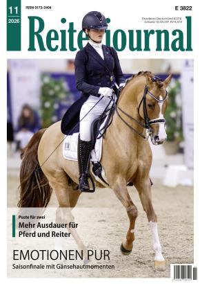 Foto: Titelseite Reiterjournal 11/2026 Foto: Titelseite Reiterjournal 11/2026