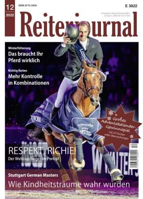 Foto: Titelseite Reiterjournal 12/2022