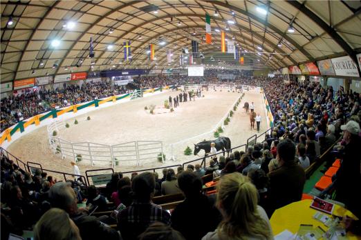 Foto: Trakehner Hengstmarkt in Neumünsters Holstenhalle - Fotograf: Stefan Lafrentz 