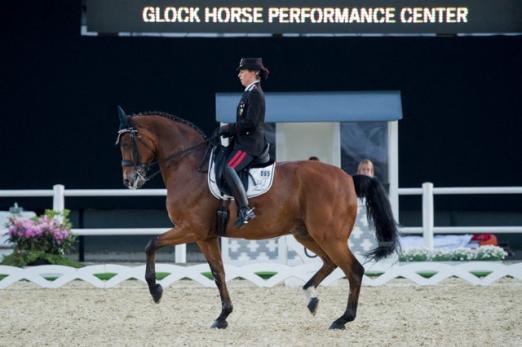 Foto: Valentina Truppa (ITA) ritt mit Fixdesign Eremo del Castegno und einer ausdrucksstarken Vorstellung zum CDI4* Grand Prix Special Sieg - Fotograf: Michael Rzepa