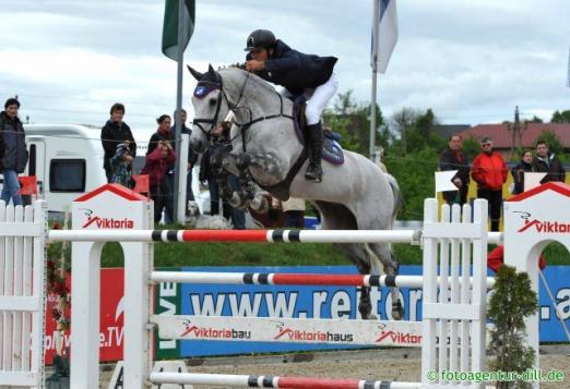 Foto: Pappas Grand Prix Sieger Roberto Turchetto (ITA) mit Baretto - Fotograf: fotoagentur-dill.de