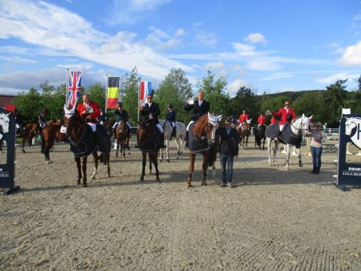 Foto: Team Germany I, siegreich in der großen Tour - Fotograf: Bernward Engelke