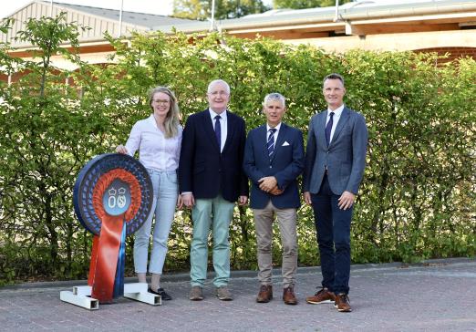 Foto: v.l.n.r. Merle von Wedel, Dr. Wolfgang Schulze-Schleppinghoff, Clemens Graf von Merveldt, Marco Pundsack - Fotograf: ©OLD-Art Foto: v.l.n.r. Merle von Wedel, Dr. Wolfgang Schulze-Schleppinghoff, Clemens Graf von Merveldt, Marco Pundsack - Fotograf: ©OLD-Art