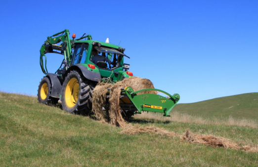 Foto: Ballenabwickler Hustler SL 350 - Fotograf: Firma Hustler Foto: Ballenabwickler Hustler SL 350 - Fotograf: Firma Hustler