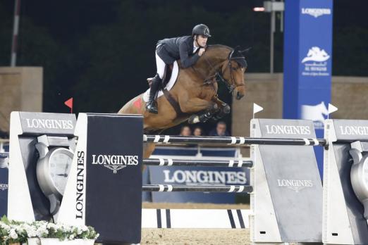 Great Britain’s Scott Brash, pictured here with his Olympic and European team gold medal and Longines Global Champions Tour winning horse Hello Sanctos, is the new world number one at the top of the Longines Rankings. - Fotograf: Stefano Grasso/Longines 