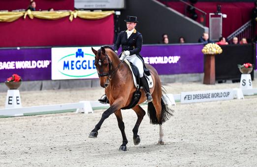 Foto: Sie kam, sah und siegte! Weltcupsieg für Isabell Werth und Emilio in Salzburg - Fotograf: © Daniel Kaiser