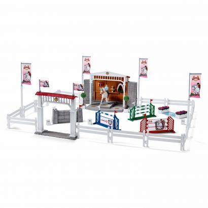 Foto: Das Schleich-Spiel "Großes Reitturnier" - Fotograf: Firma Schleich