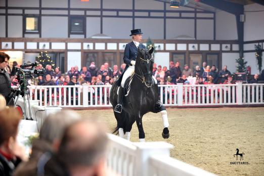 Foto: Therese Nilshagen auf Dante Weltino OLD - Fotograf: Sabine Wegener/Equitaris 