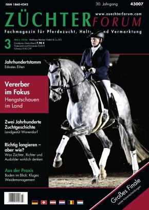 Foto: Titelseite ZÜCHTERFORUM 03/2026