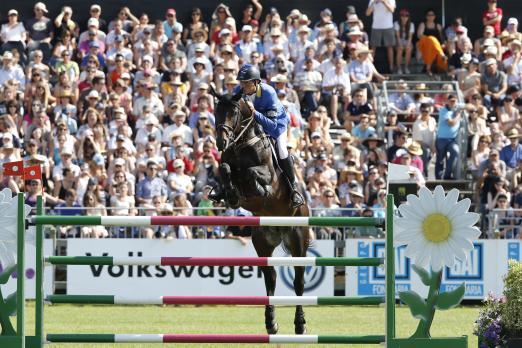 Foto: Christian Ahlmann, Codex One, Class 04: Chantilly 2013 CSI5* 1.60 m, Chantilly 2013 - Fotograf: Stefano Grasso/Longines Global Champions Tour