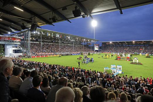 Foto: Das honorarfreie Foto zeigt das Hauptstadion beim CHIO Aachen 2019, es kann hier heruntergeladen werden - Fotograf: CHIO Aachen/ Andreas Steindl