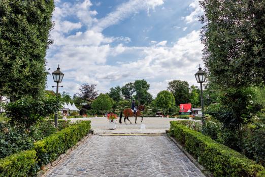 Foto: Paradiesische Atmosphäre beim Schafhofs Dressurfestival - Fotograf: Sportfoto-Lafrentz.de