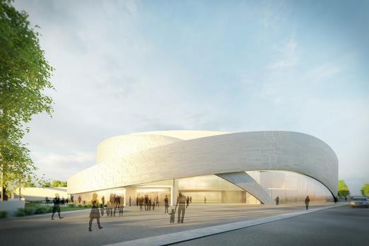 Foto: Ansicht der geplanten CHIO Aachen CAMPUS Arena - Fotograf: CHIO Aachen