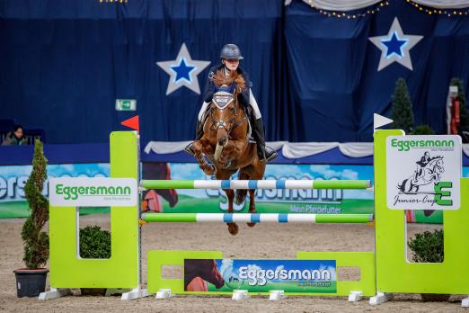 Foto: Ann-Sophie Seidl und Berkzicht Rob gewinnen das Finale des Eggersmann Junior Cup bei den MUNICH INDOORS - Fotograf: Sportfotos-Lafrentz
