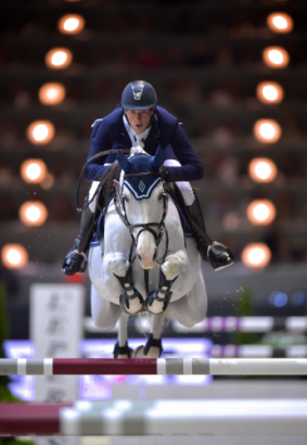 Reigning champion, Germany’s Daniel Deusser, will be in action at the opening leg of the Longines FEI World Cup™ Jumping 2014/2015 Western European League series at Oslo in Norway next Sunday. (FEI/Arnd Bronkhorst) 