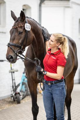 Foto: Doppel-Olympiasiegerin in der Dressur, Jessica von Bredow-Werndl - Fotograf: CHIO Aachen/Jasmin Metzner