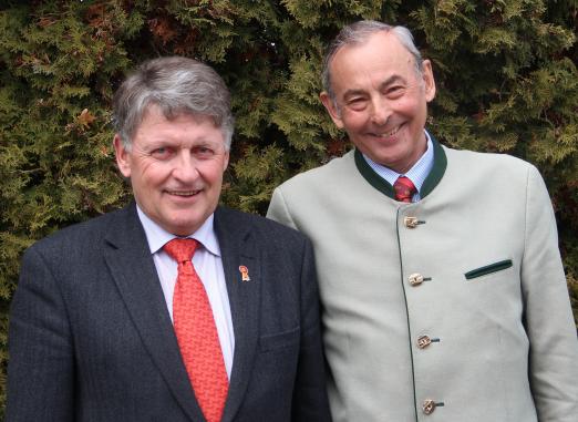Foto: Karl-Heinz Bange (links) und Wolfgang Kühlechner - Fotograf: HBM
